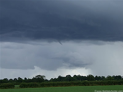 Ballyronan Marina Funnel Cloud & Storm - July 15th 09